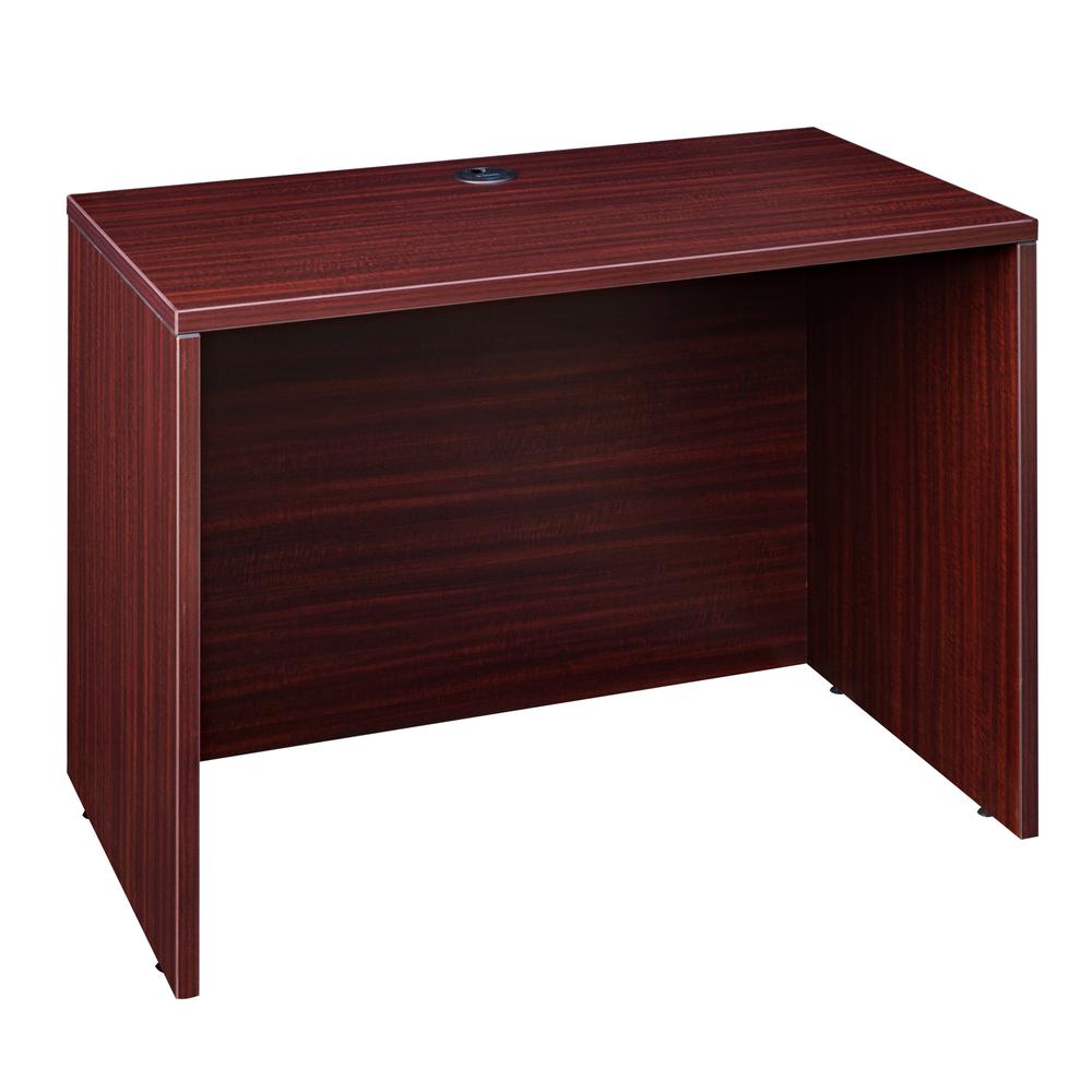 Legacy 42" Desk Shell- Mahogany. Picture 1