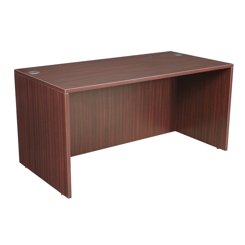 Legacy 60" Desk Shell- Mahogany. The main picture.