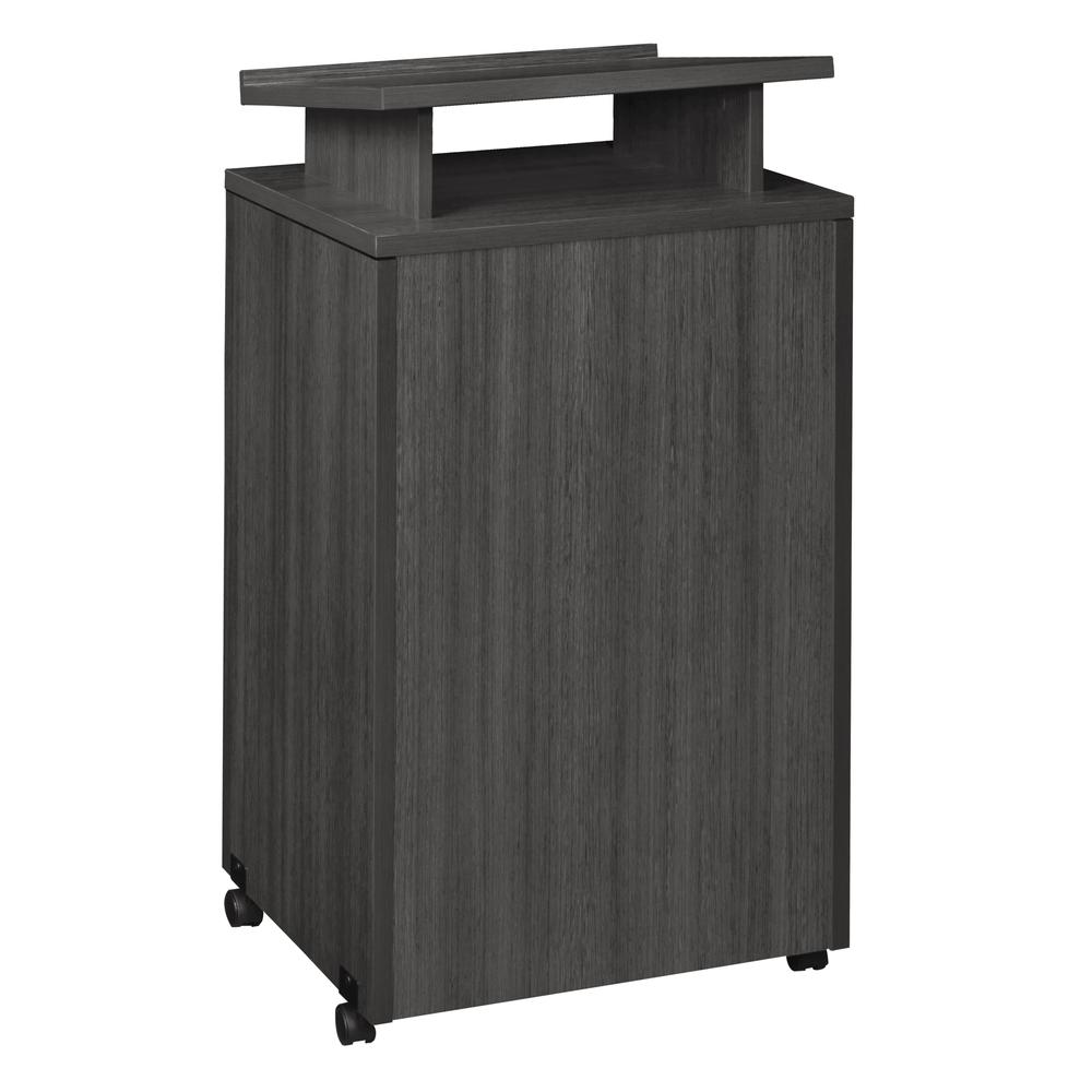 Legacy Freestanding Lectern- Ash Grey. Picture 1