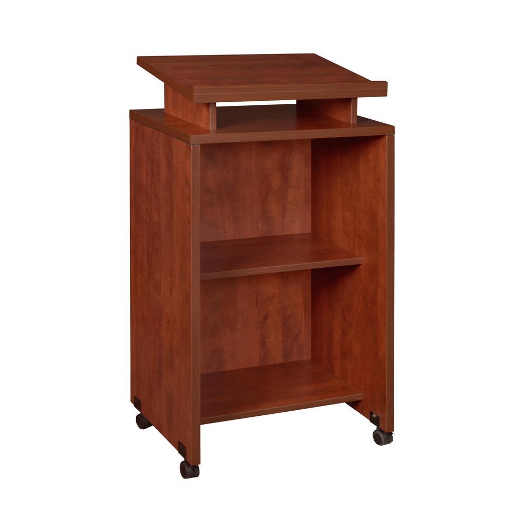 Legacy Freestanding Lectern- Cherry. Picture 3