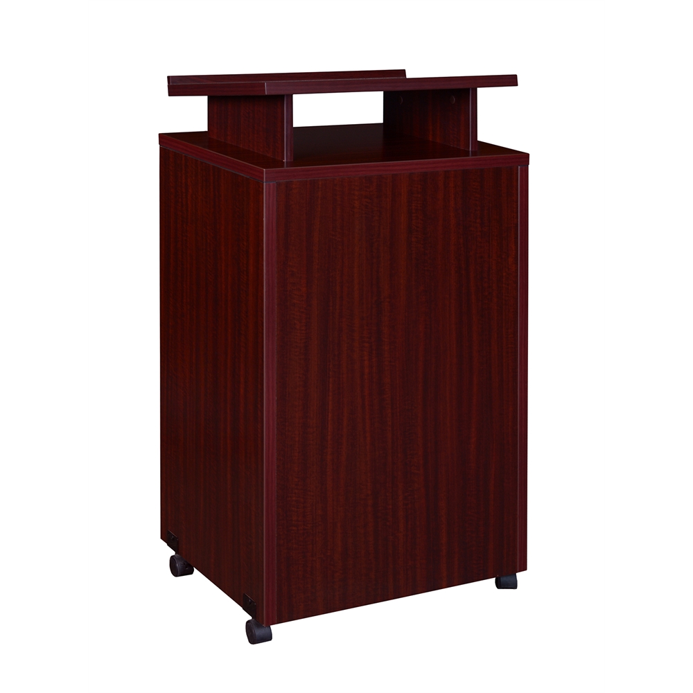 Legacy Freestanding Lectern- Mahogany. Picture 1