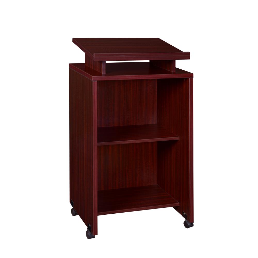 Legacy Freestanding Lectern- Mahogany. Picture 2