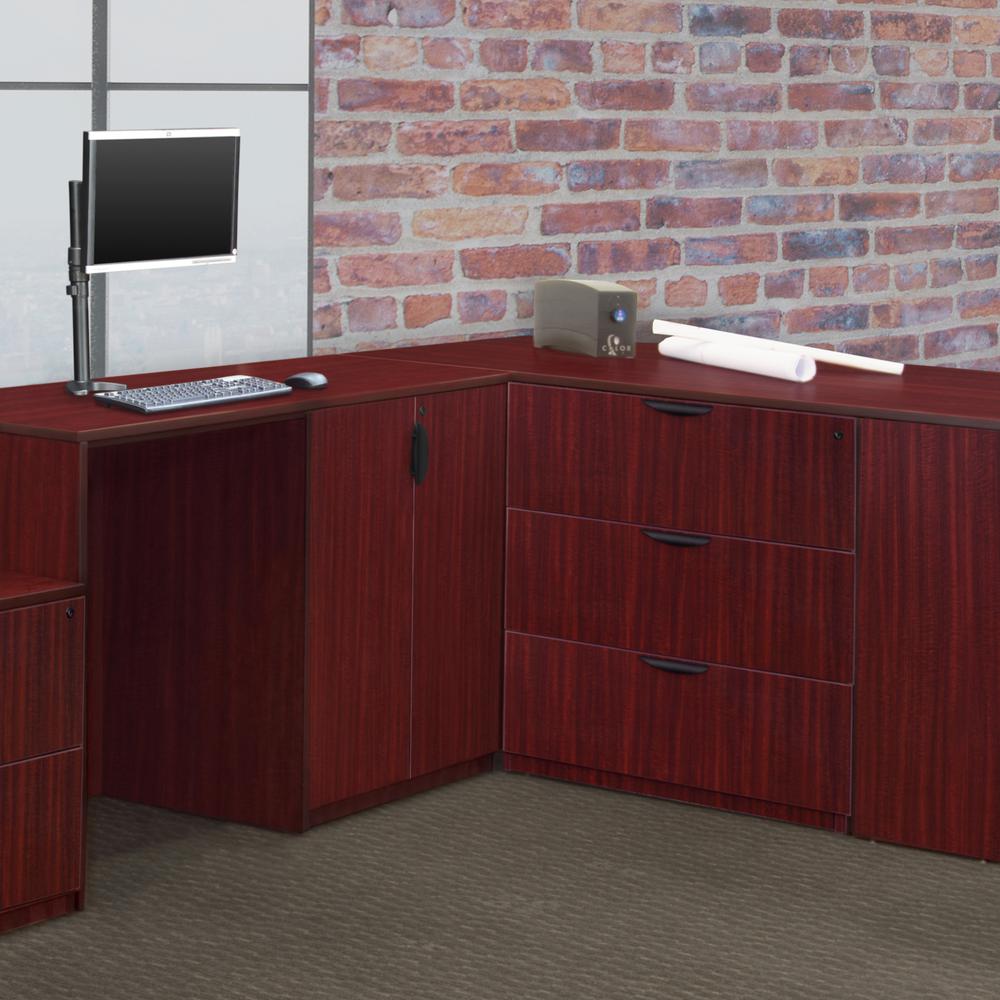 Legacy Stand Up Lateral File (w/o Top)- Mahogany. Picture 4