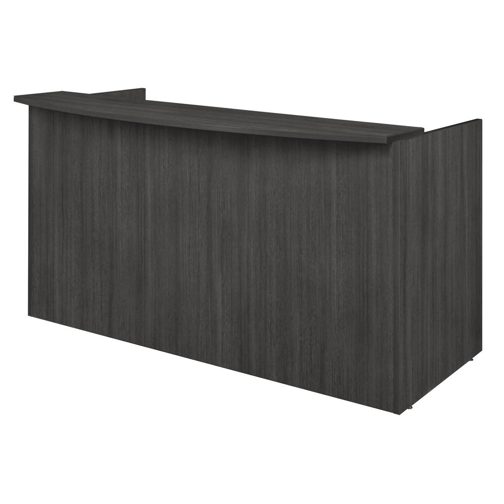 Legacy Reception Desk Shell- Ash Grey. Picture 3