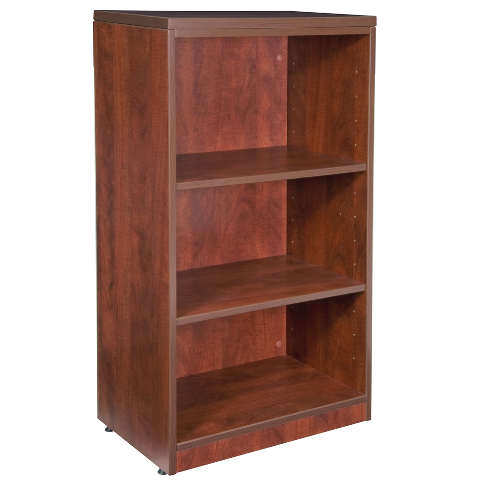 Legacy Stand Up Bookcase- Cherry. Picture 1