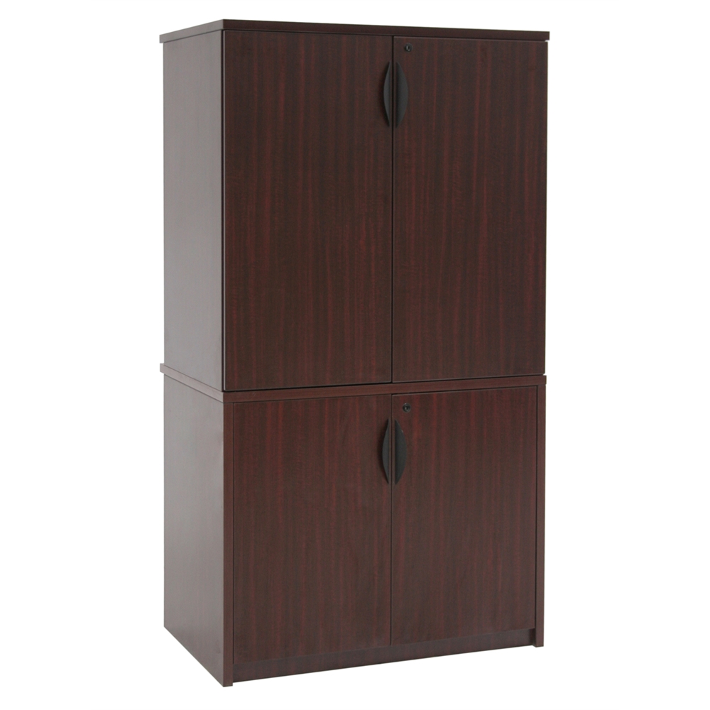 Legacy 29" Storage Cabinet with 35" Storage Cabinet- Mahogany. The main picture.