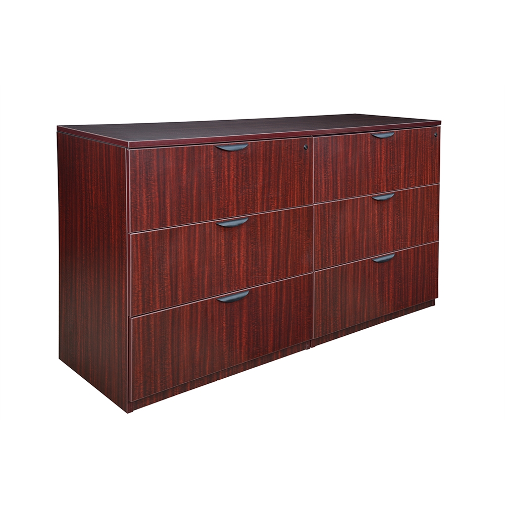 Legacy Stand Up Side to Side Lateral File/ Lateral File- Mahogany. Picture 1