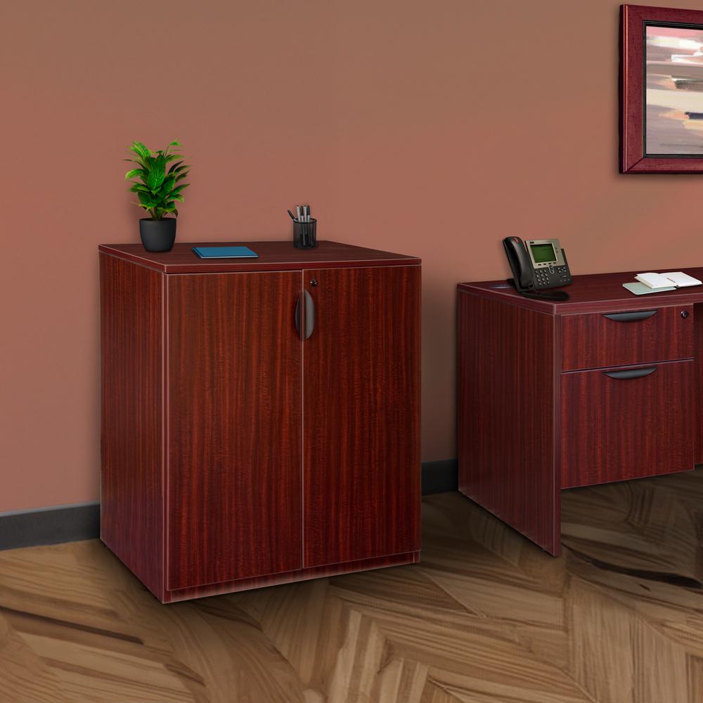 Legacy Stand Up Storage Cabinet- Mahogany. Picture 6