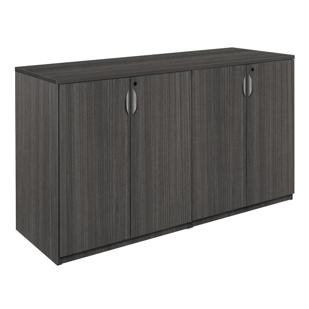 Legacy Stand Up Side to Side Storage Cabinet/ Storage Cabinet- Ash Grey. Picture 1