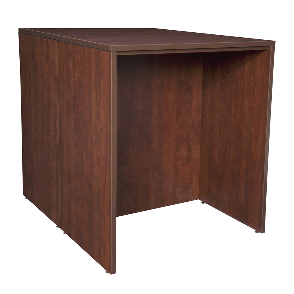Legacy Stand Up Back to Back Storage Cabinet/ Desk- Cherry. Picture 2
