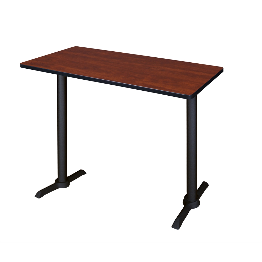 Cain 48" x 24" Café Training Table- Cherry. The main picture.