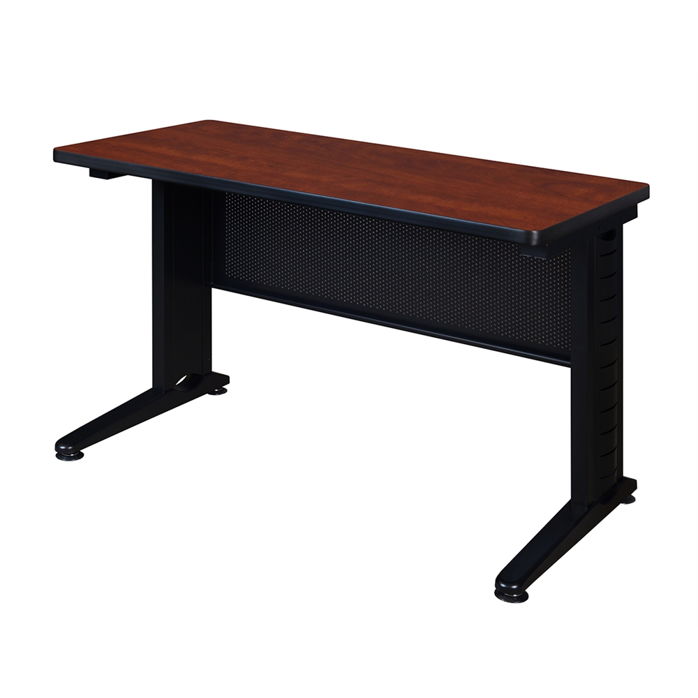 Fusion 42" x 24" Training Table- Cherry. Picture 1