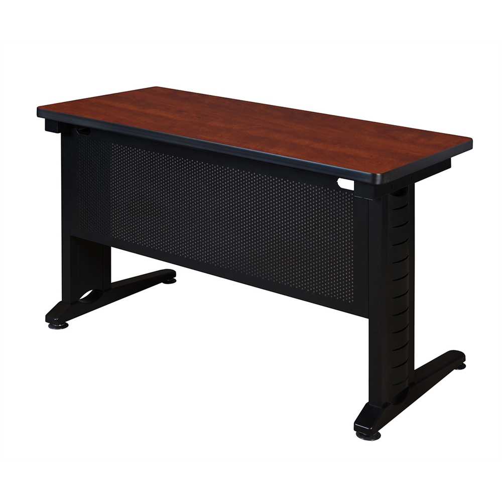 Fusion 48" x 24" Training Table- Cherry. Picture 2