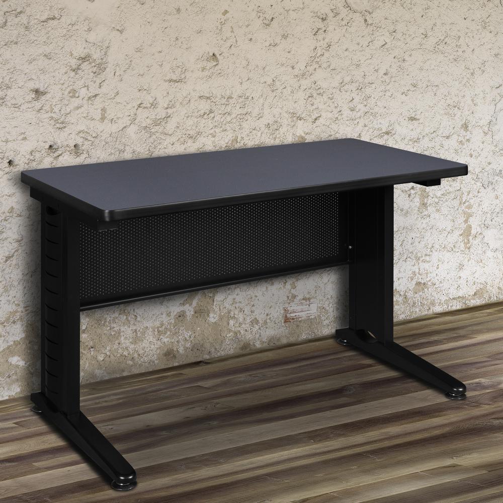 Fusion Modesty Panel for 48" Desk- Black. Picture 3