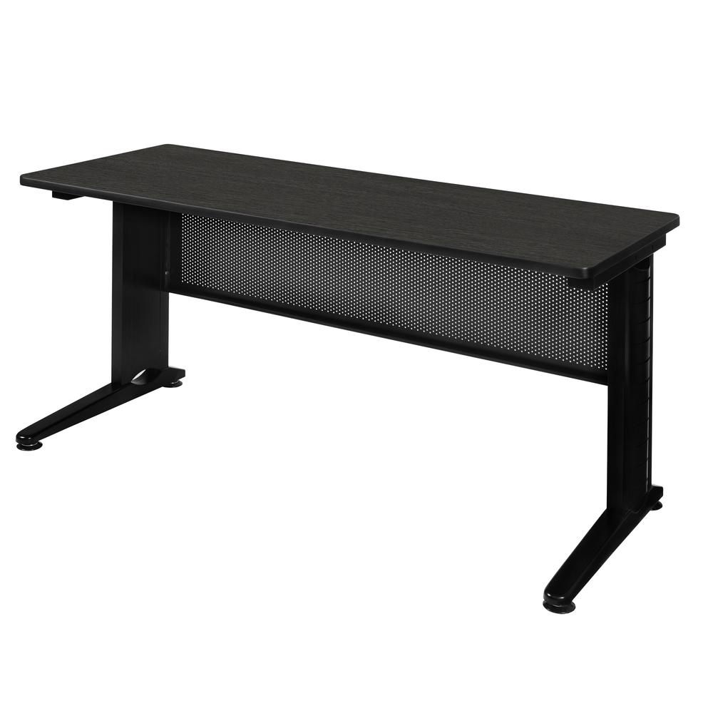 Regency Fusion 66 x 24 in. Seminar Training Table- Ash Grey. The main picture.