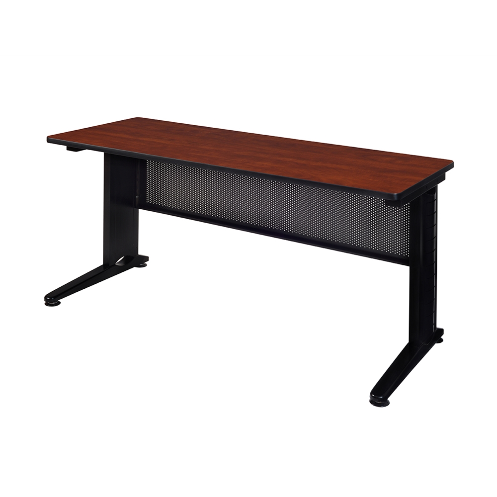 Fusion 66" x 24" Training Table- Cherry. The main picture.