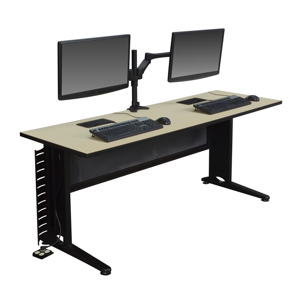 Double Screen Articulating Monitor Mount. Picture 5