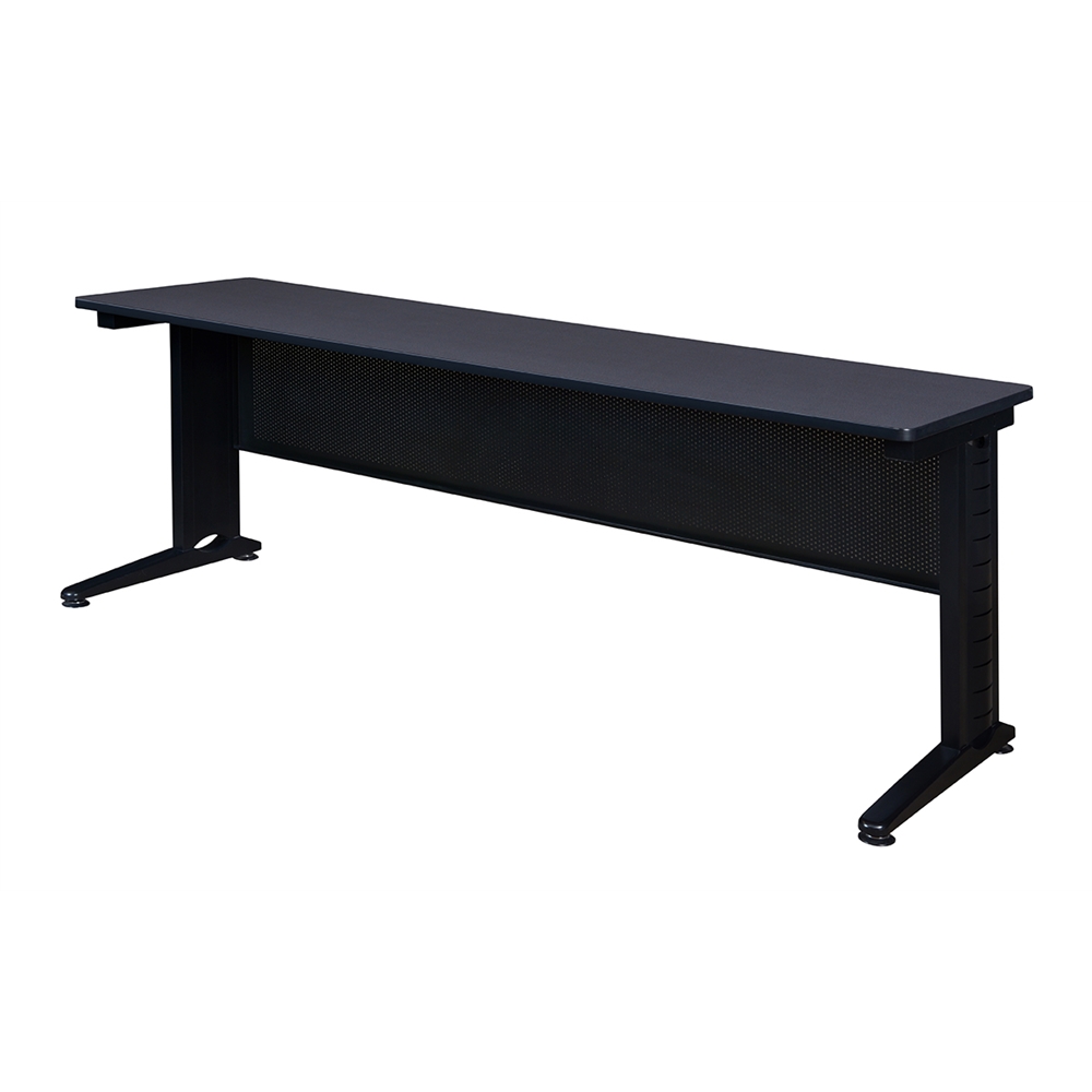 Fusion 84" x 24" Training Table- Grey. Picture 1