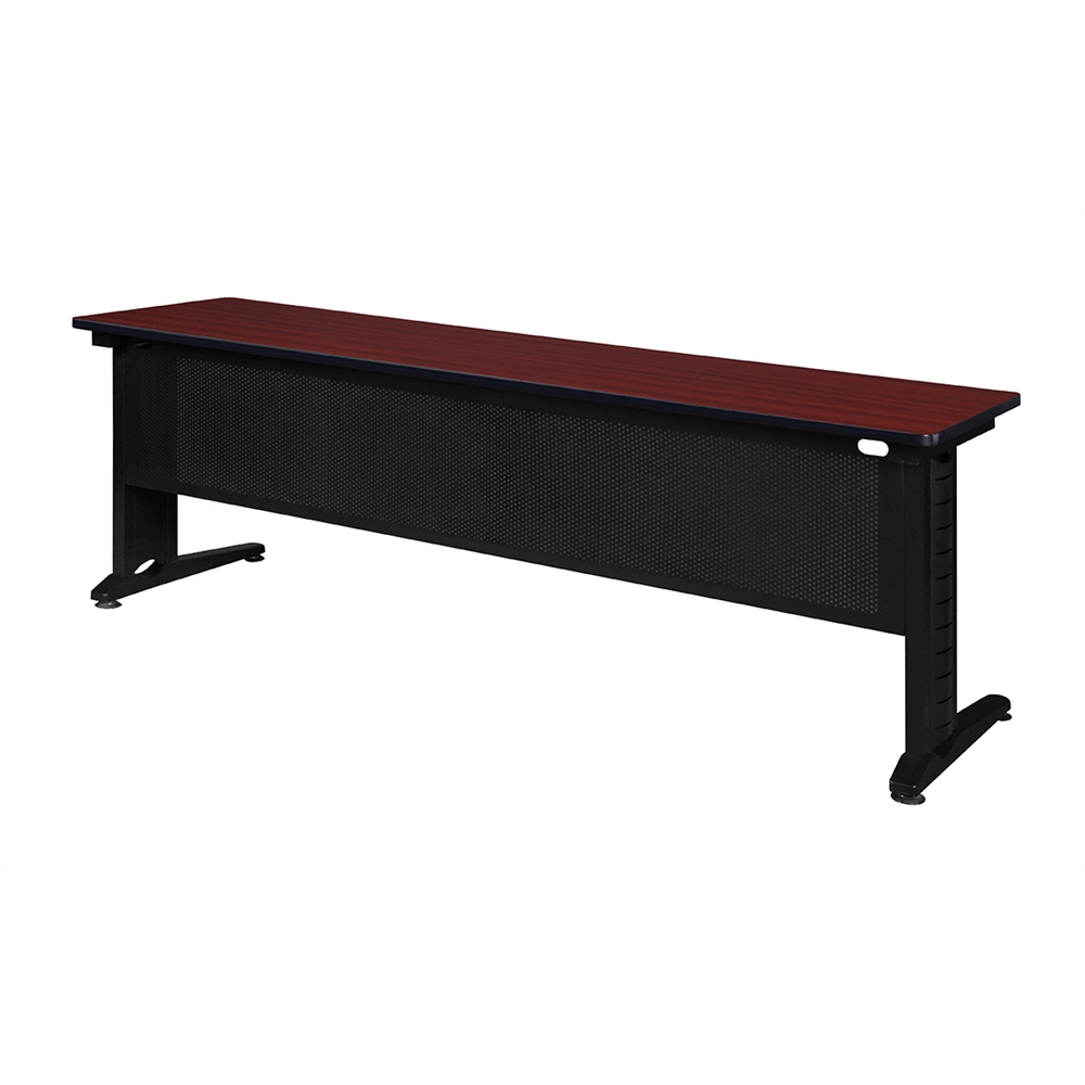 Fusion 84" x 24" Training Table- Mahogany. Picture 2