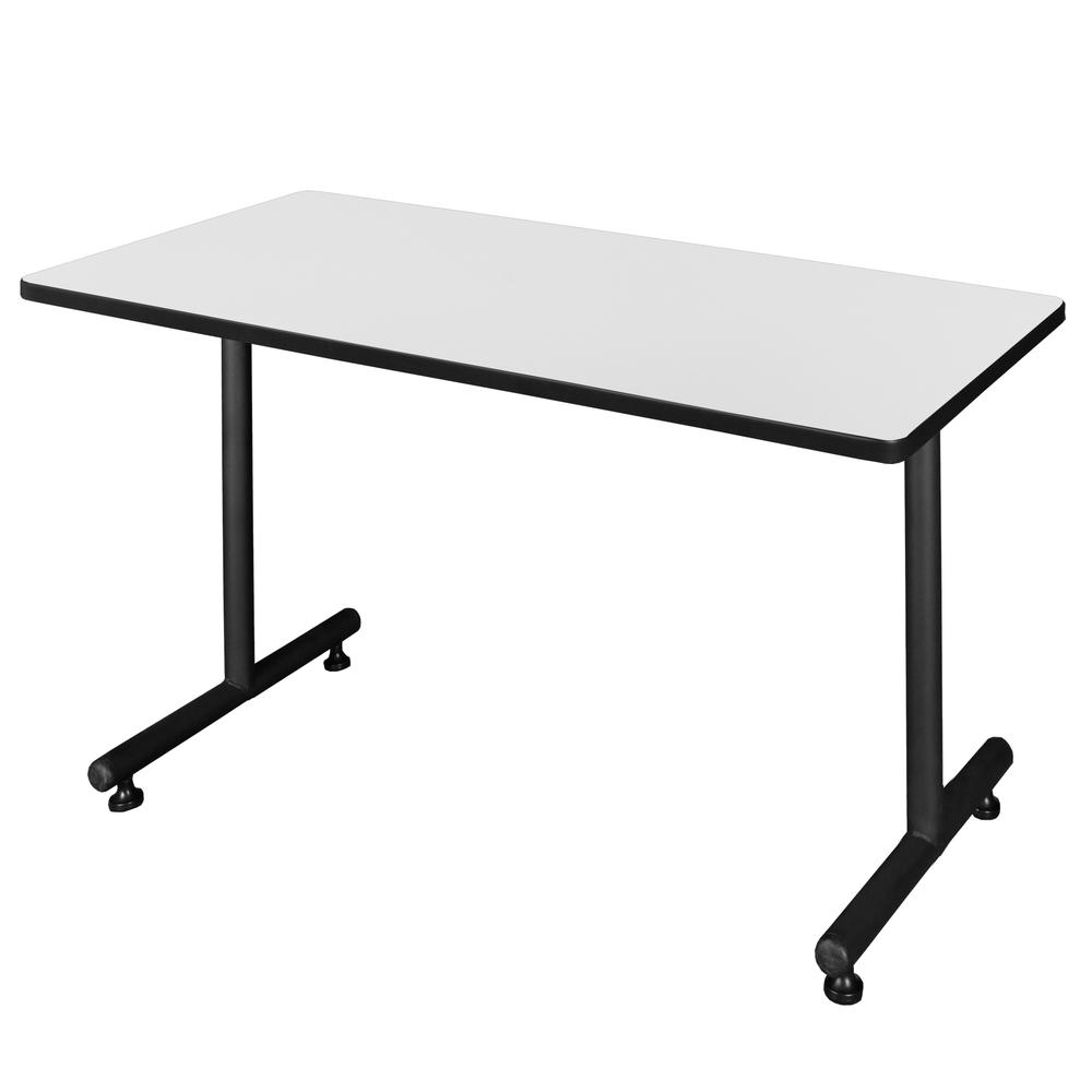 Kobe 42" x 24" Training Table- White. Picture 1