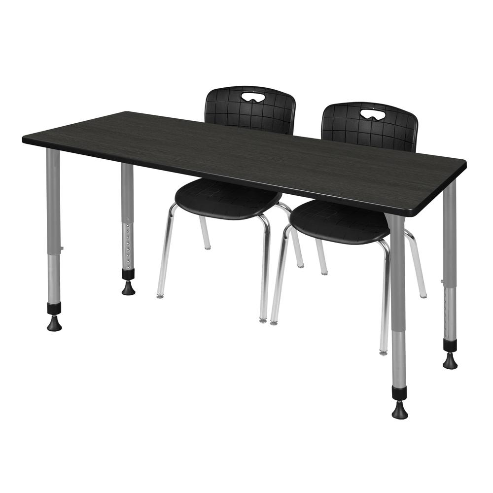 Regency Kee 60 x 24 in. Adjustable Classroom Table. The main picture.