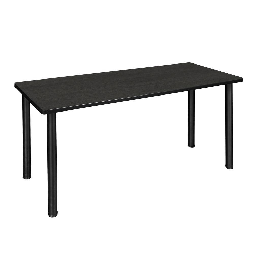 60" x 24" Kee Training Table- Ash Grey/ Black. Picture 1