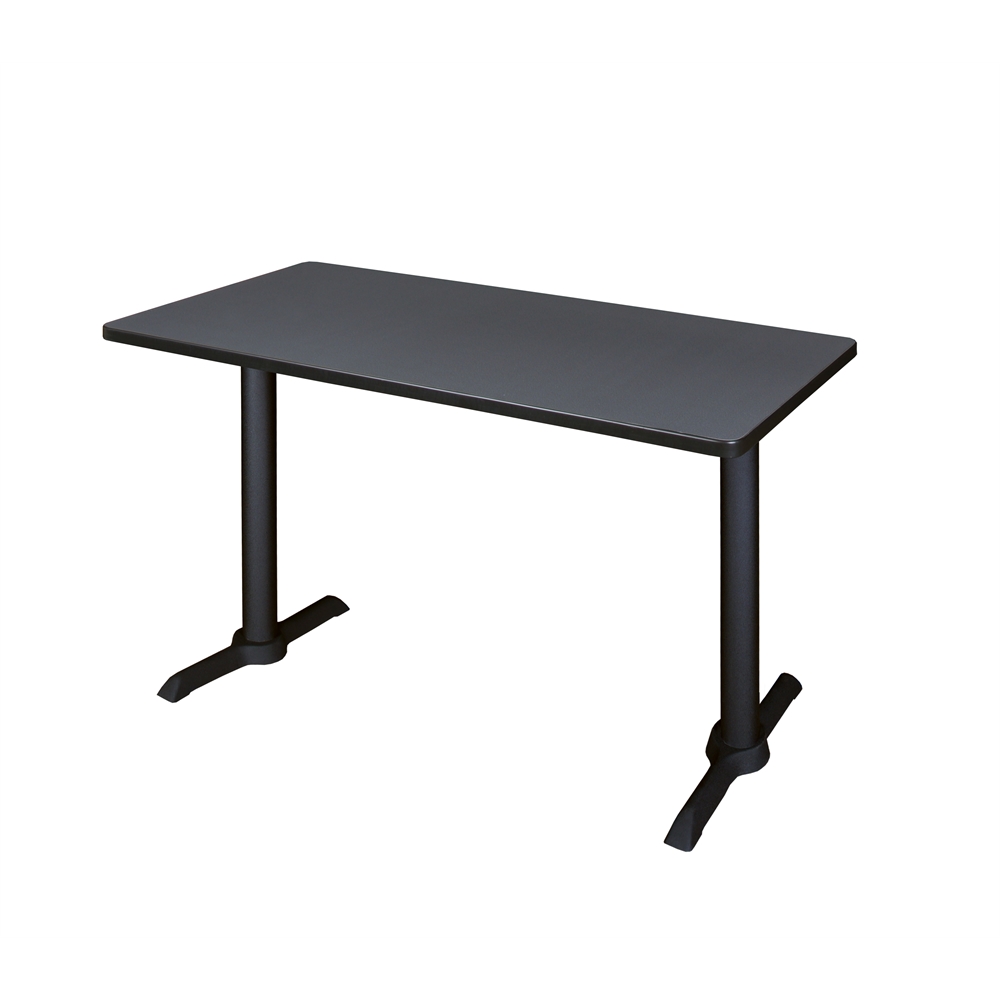 Cain 42" x 24" Training Table- Grey. Picture 1