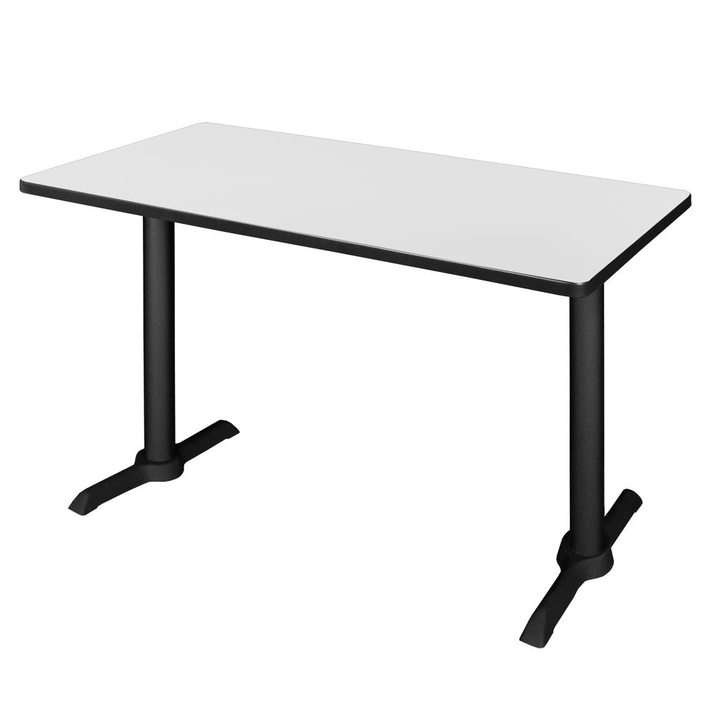 Cain 42" x 24" Training Table- White. Picture 1