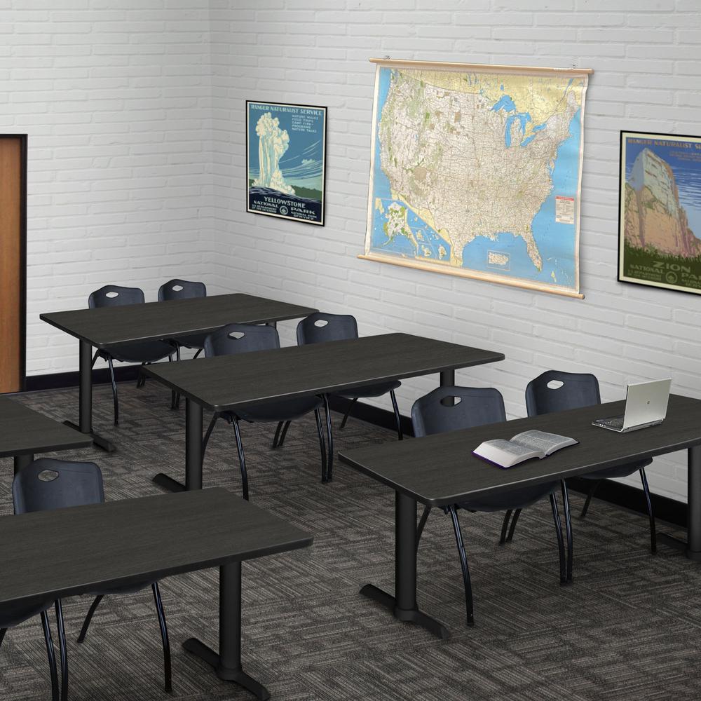 Cain 60" x 24" Training Table- Ash Grey. Picture 5