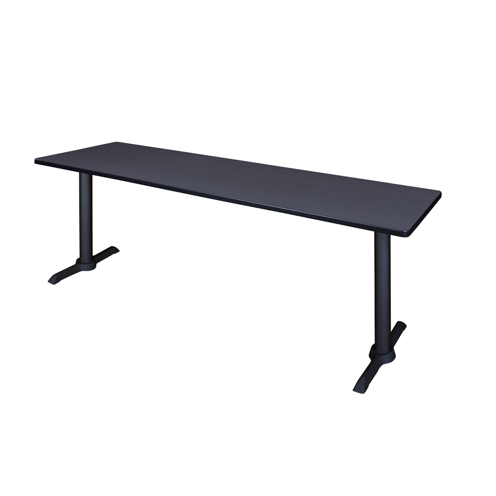 Cain 84" x 24" Training Table- Grey. Picture 1