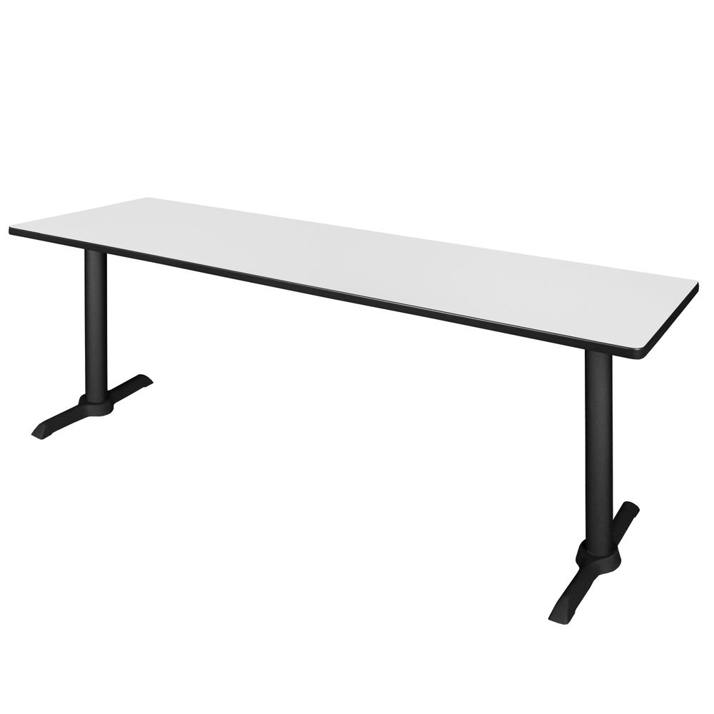 Cain 84" x 24" Training Table- White. Picture 1