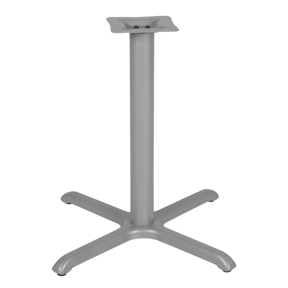 Via X-Base for 36-42" Table Tops- Grey. Picture 1