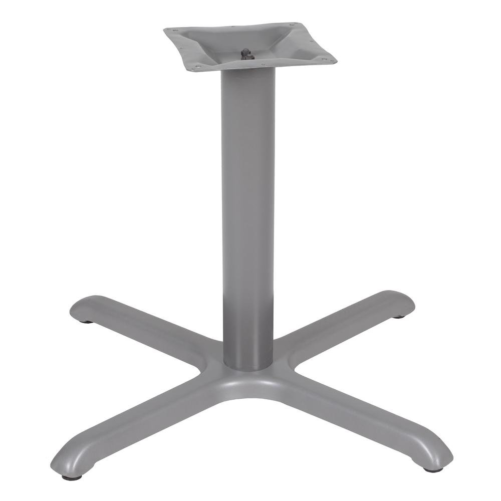 Via X-Base for 48" Table Tops- Grey. Picture 1
