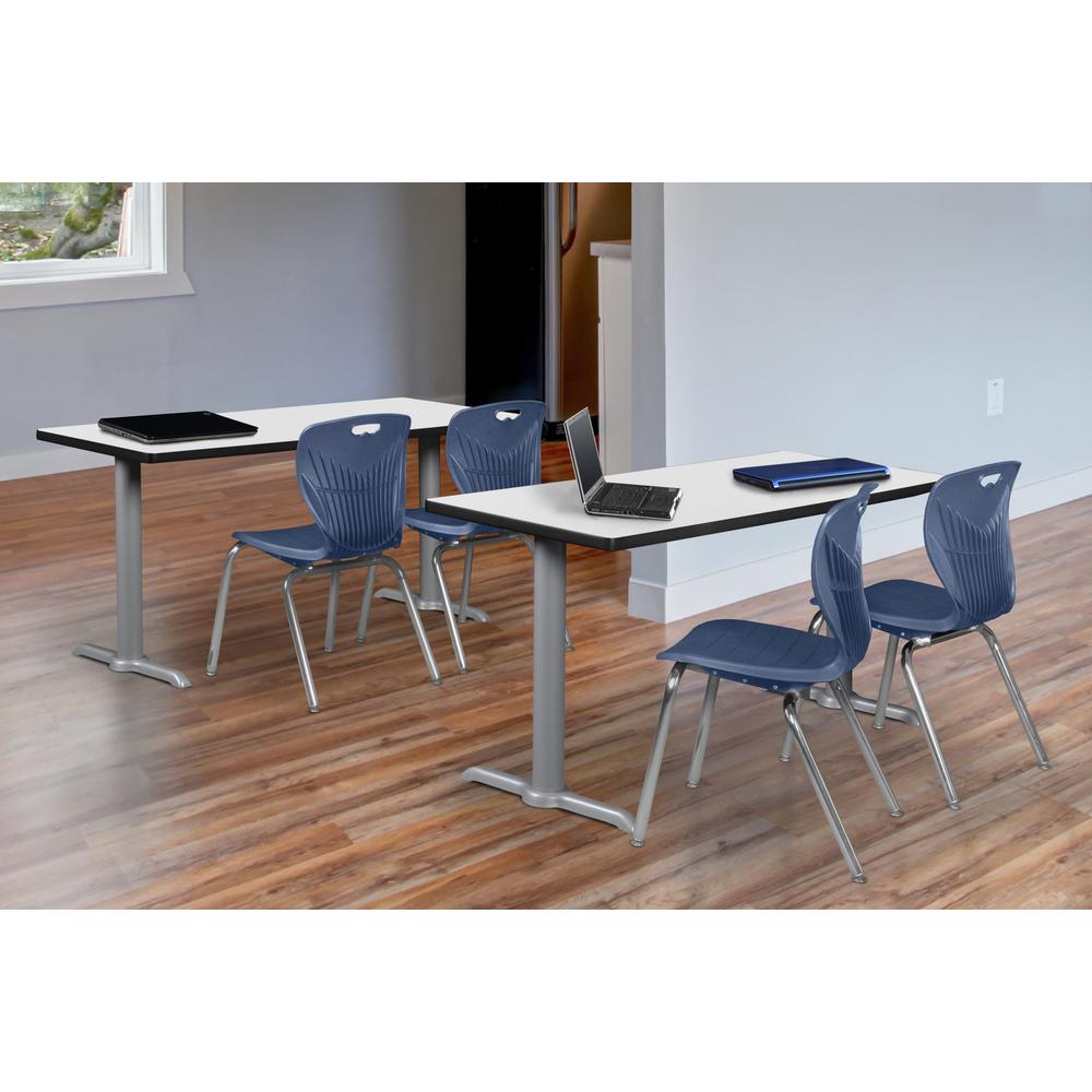 Regency Cain 66" x 24" Training Table. Picture 3
