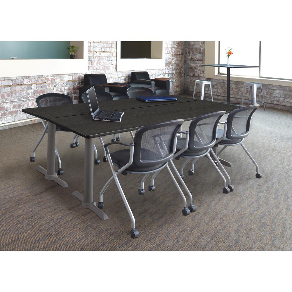 Regency Cain 84" x 24" Training Table. Picture 5