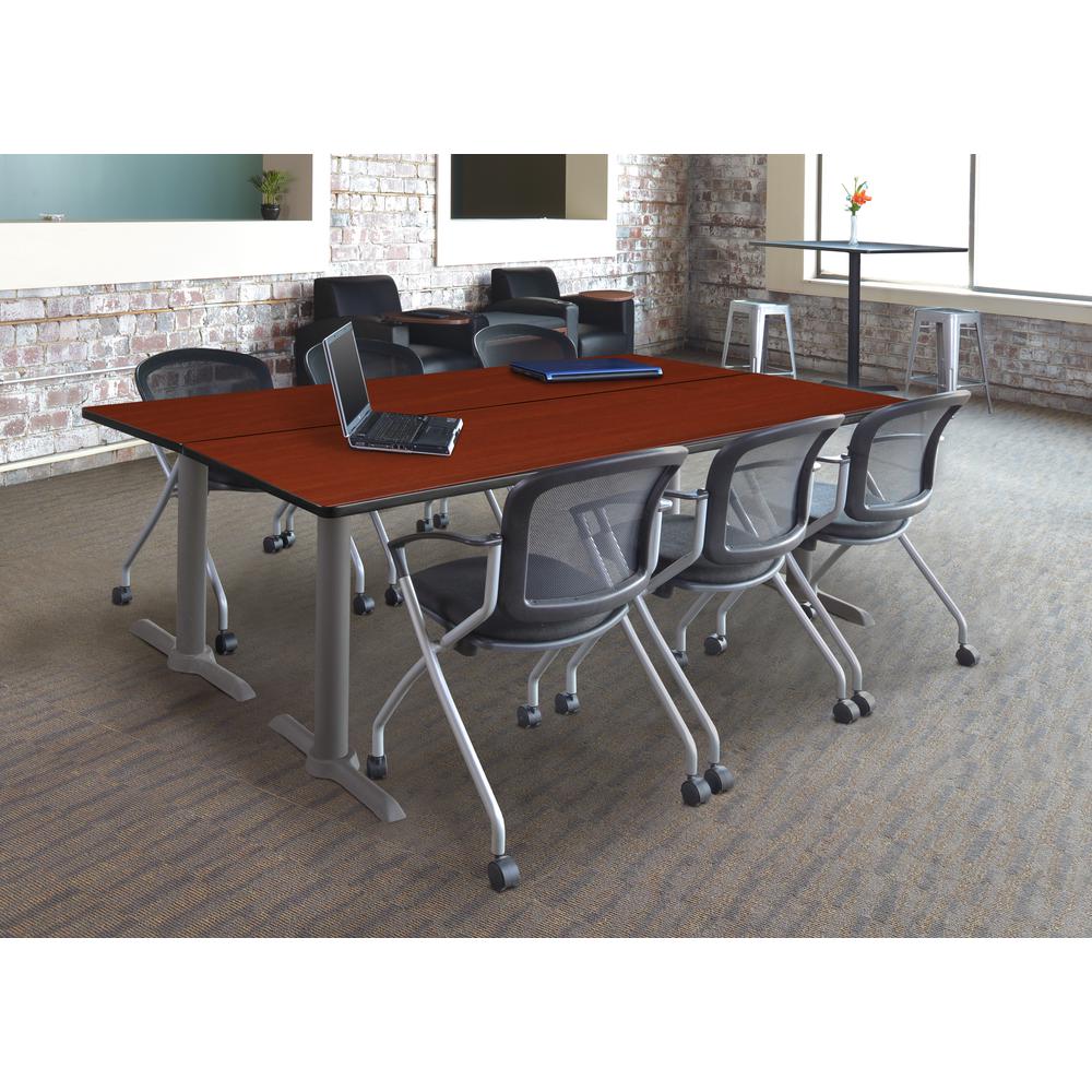 Regency Cain 84" x 24" Training Table. Picture 4