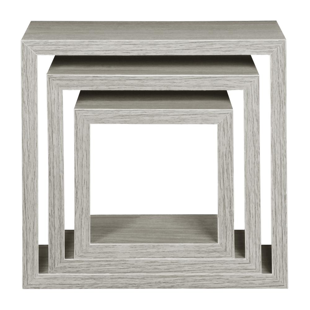 Niche Soho 3 Piece Wall Shelf Set- Weathered Grey. Picture 3