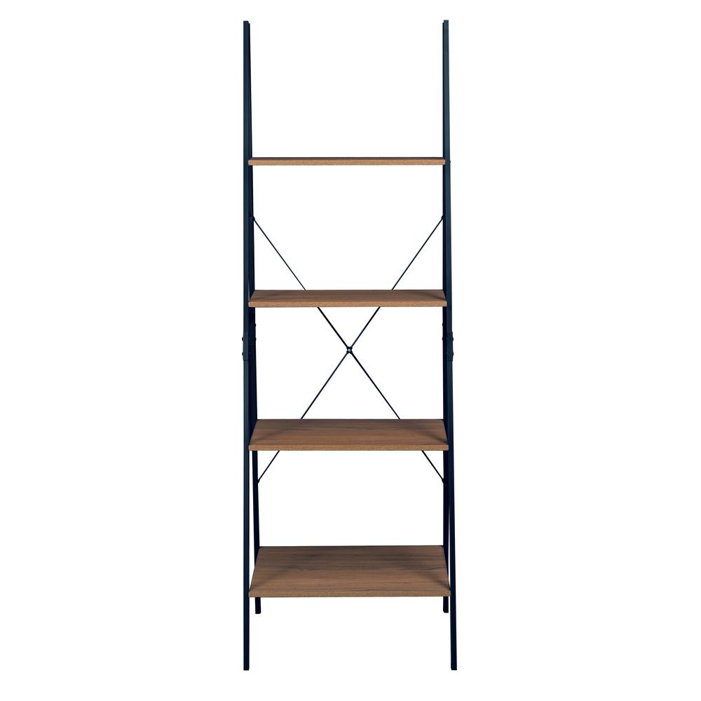 Niche Soho 72" Ladder Bookcase- Urban Walnut. Picture 2