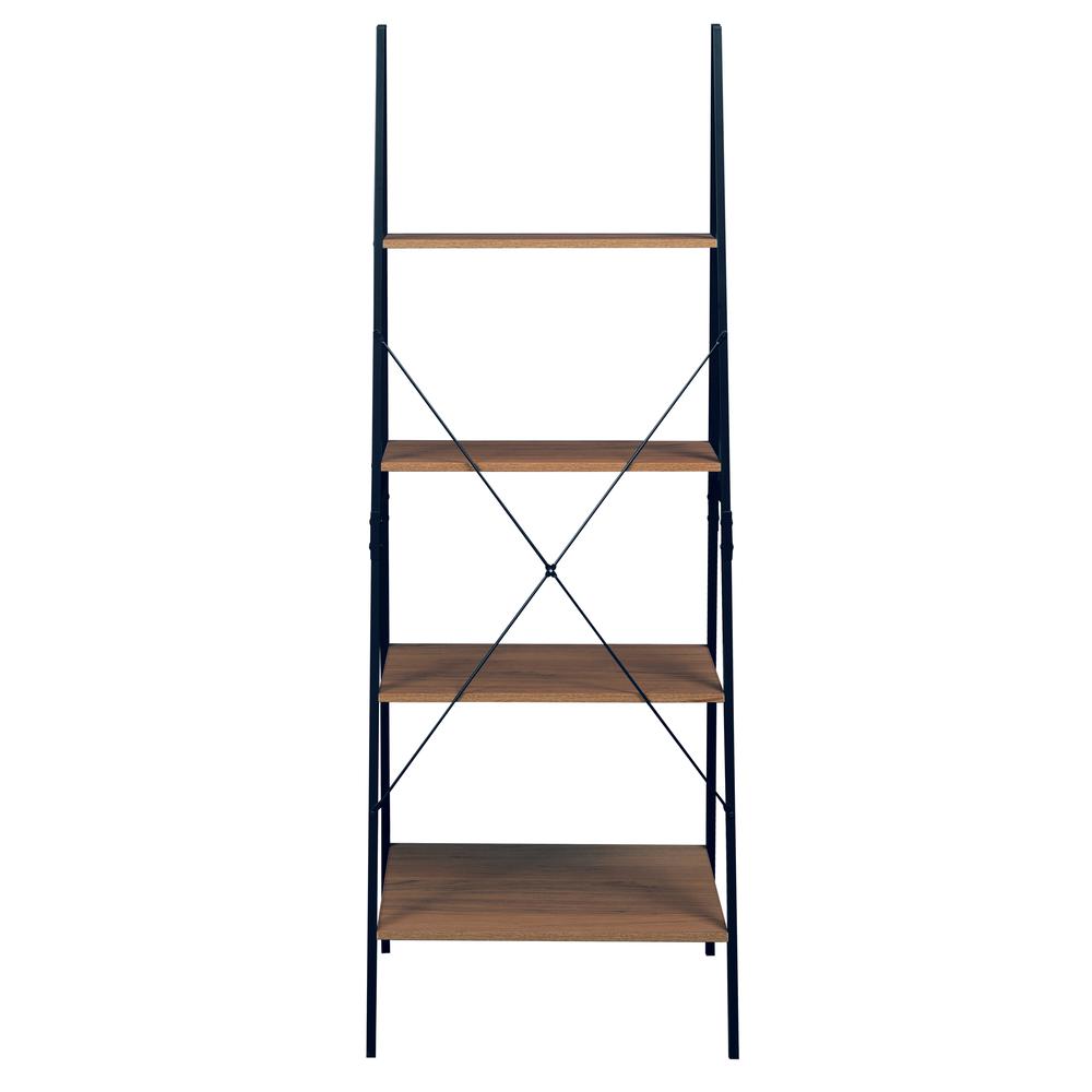 Niche Soho 72" Ladder Bookcase- Urban Walnut. Picture 5