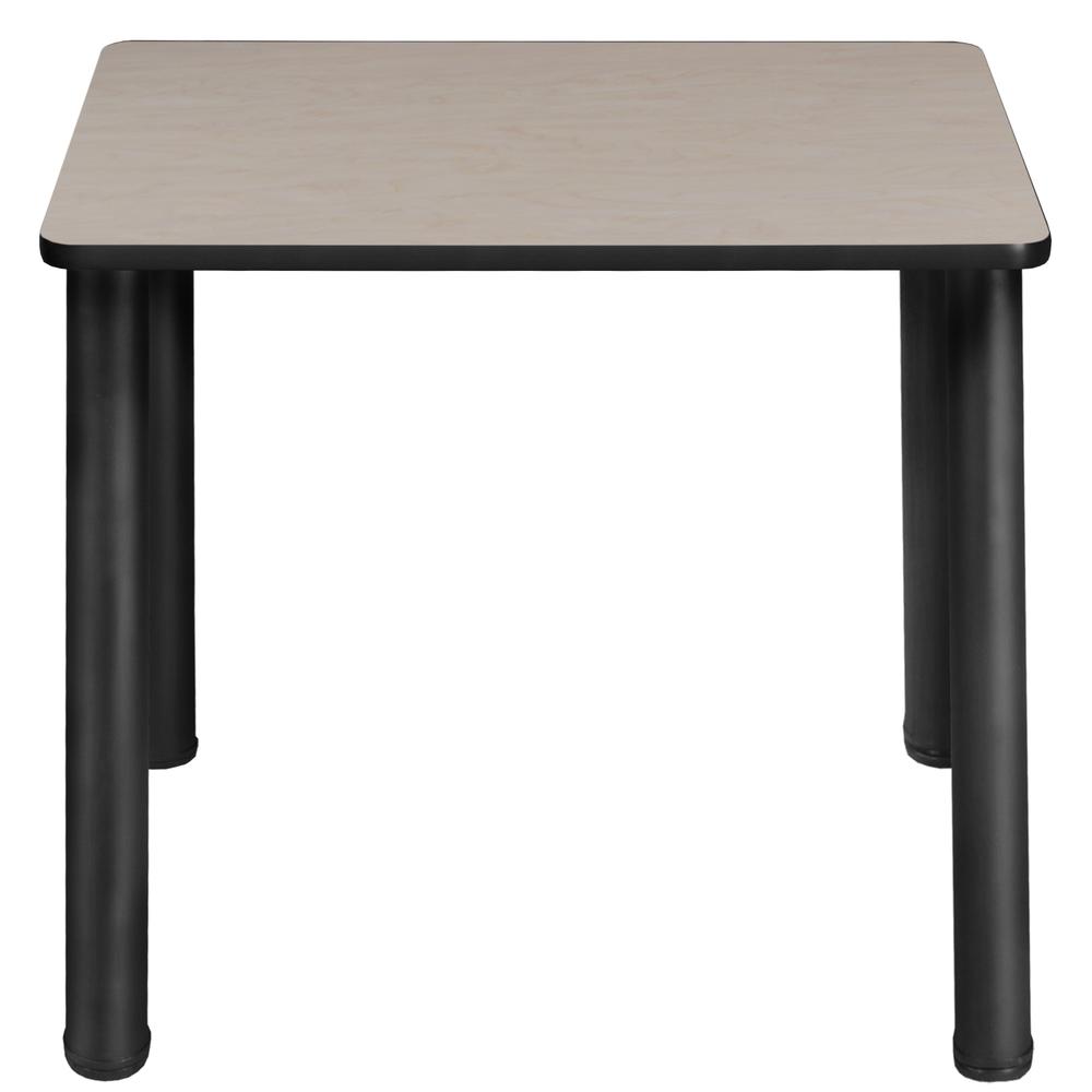 18.5" x 26" Rectangle Desk - Maple/ Black. Picture 2