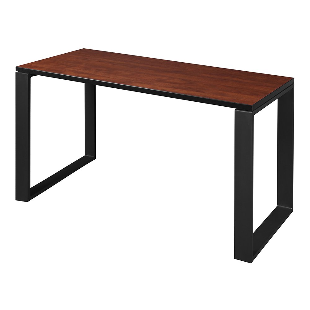 Structure 42" x 24" Training Table- Cherry/Black. Picture 1