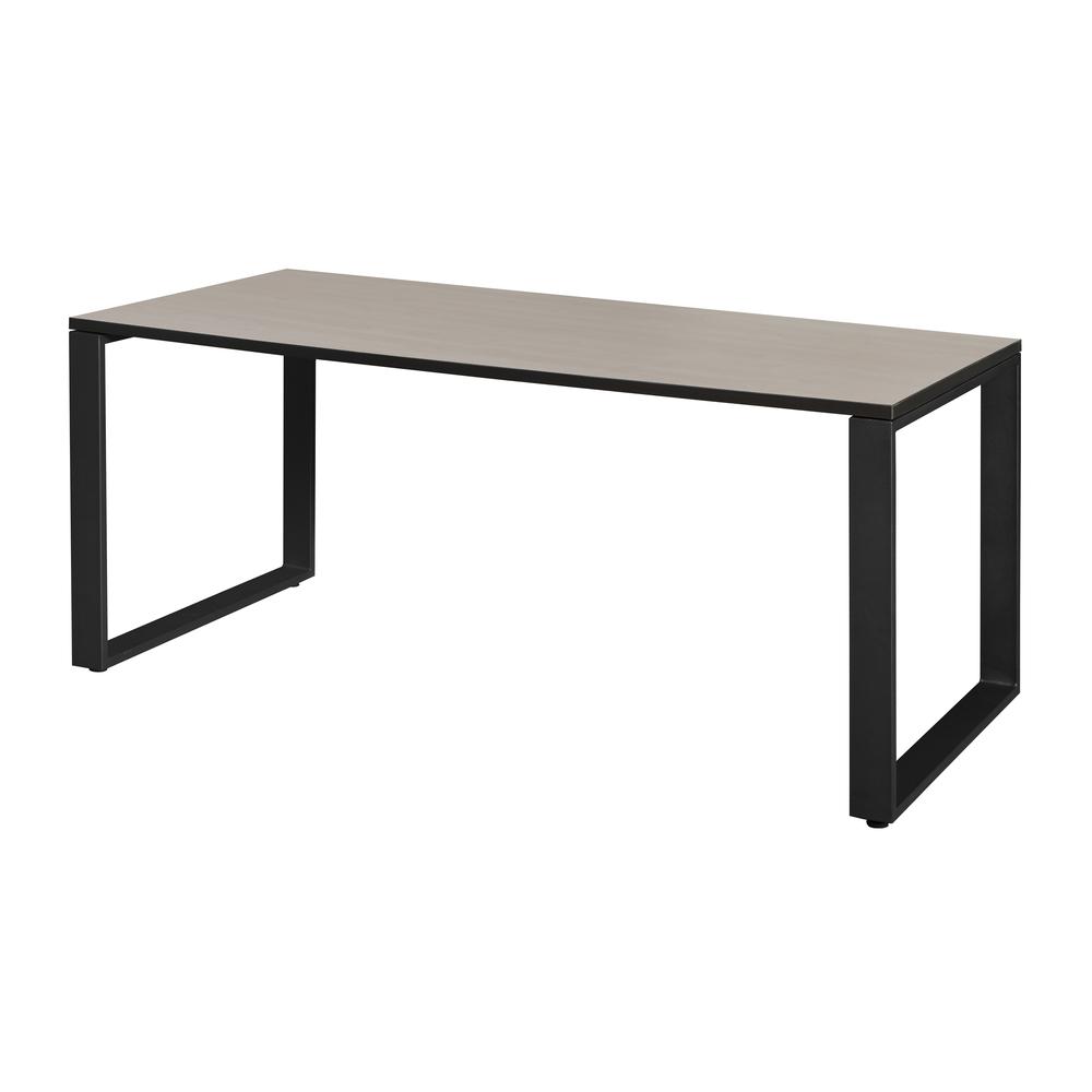 Structure 60" x 30" Training Table- Maple/Black. Picture 1