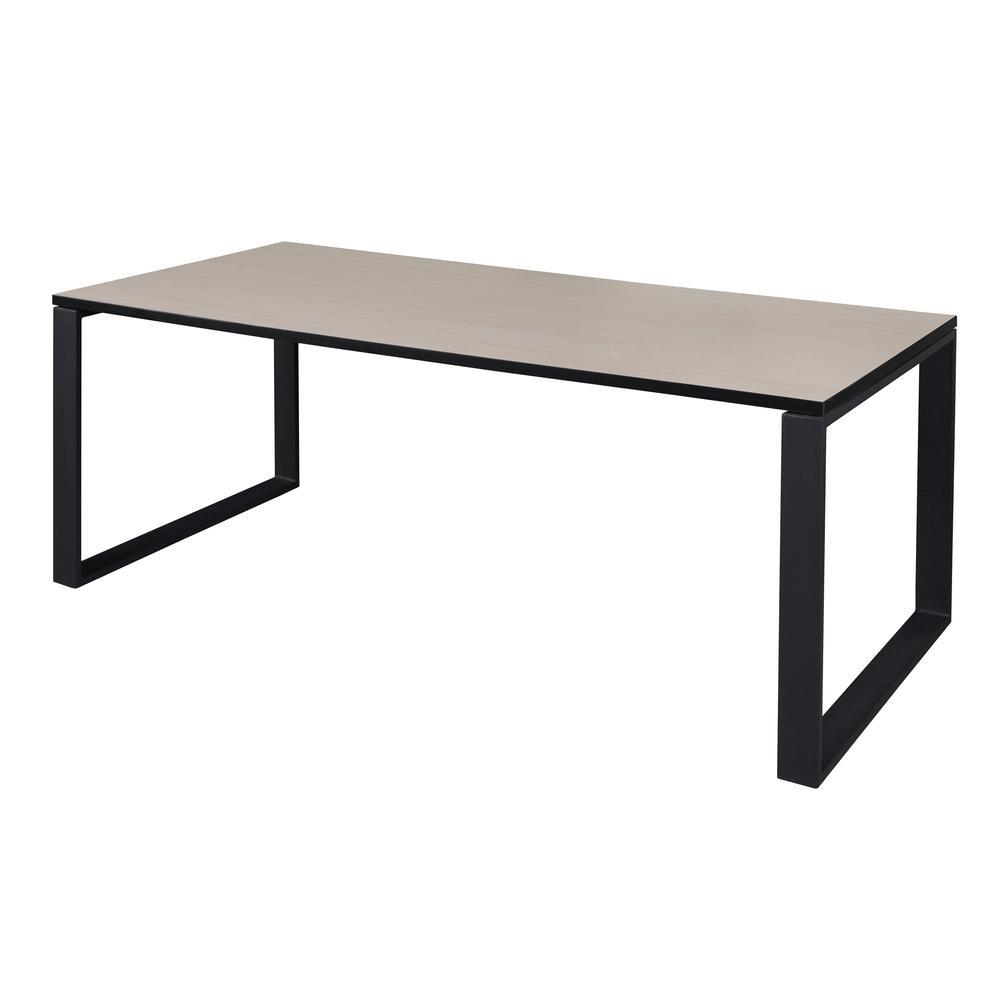 Structure 66" x 36" Training Table- Maple/Black. The main picture.
