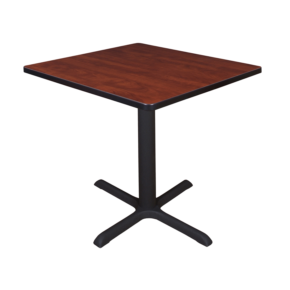 Cain 30" Square Breakroom Table- Cherry. Picture 1