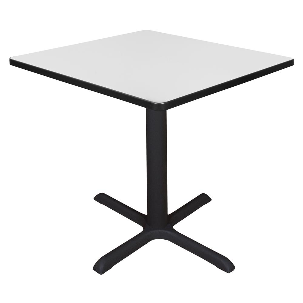 Cain 30" Square Breakroom Table- White. Picture 1