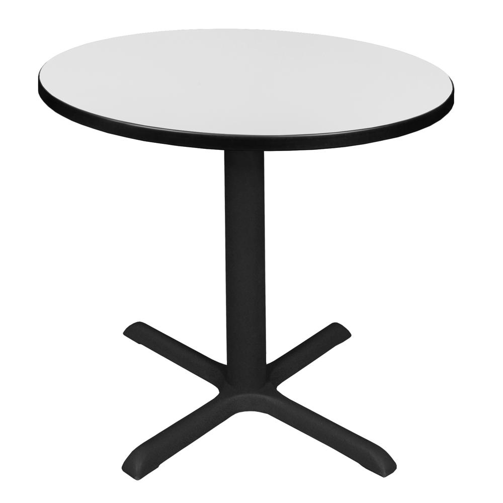 Cain 30" Round Breakroom Table- White. Picture 1