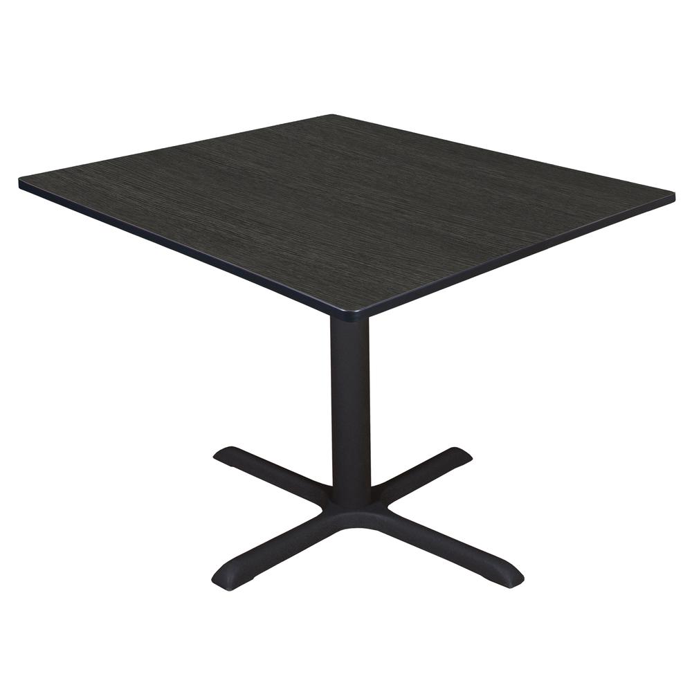 Cain 48" Square Breakroom Table- Ash Grey. The main picture.