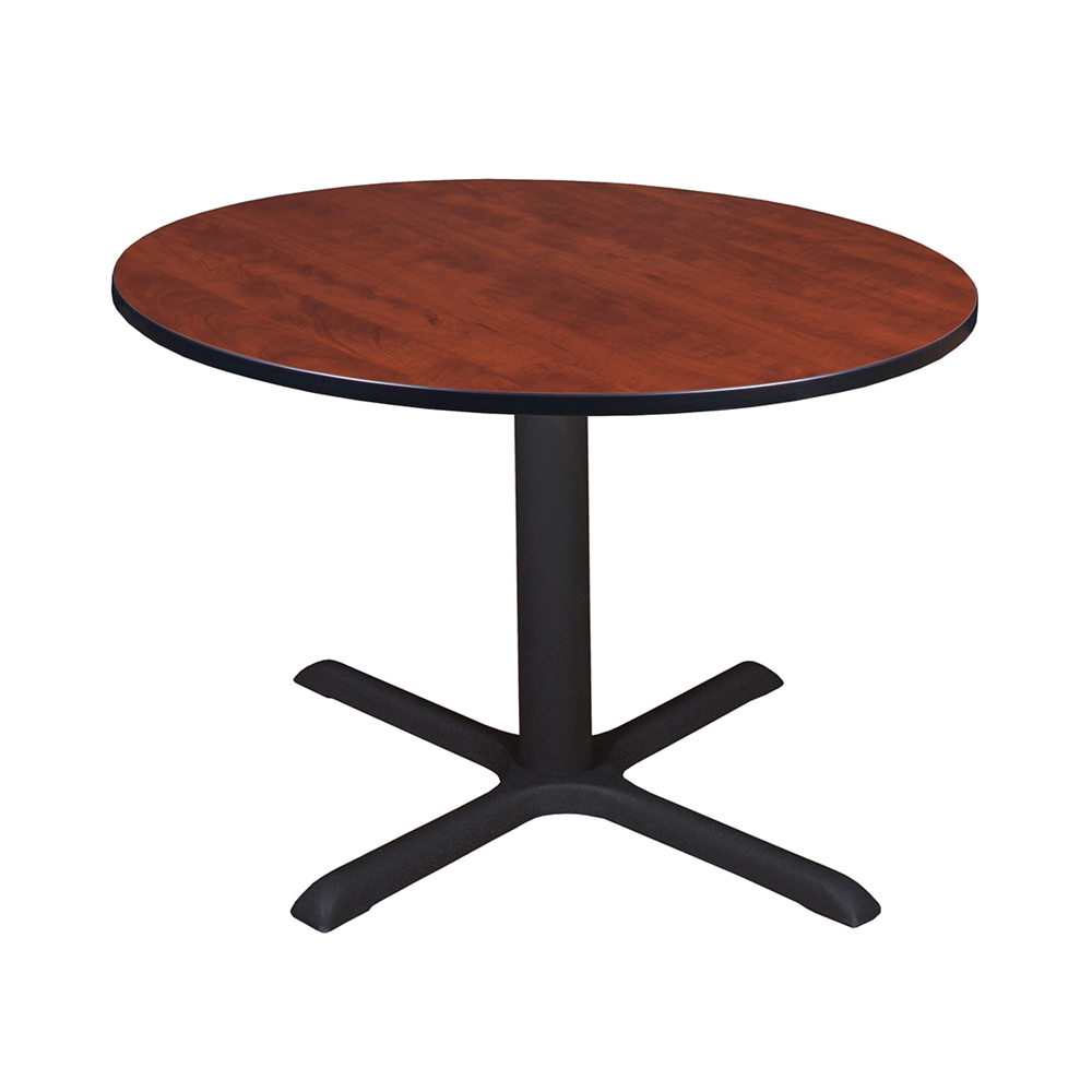 Cain 48" Round Breakroom Table- Cherry. Picture 1