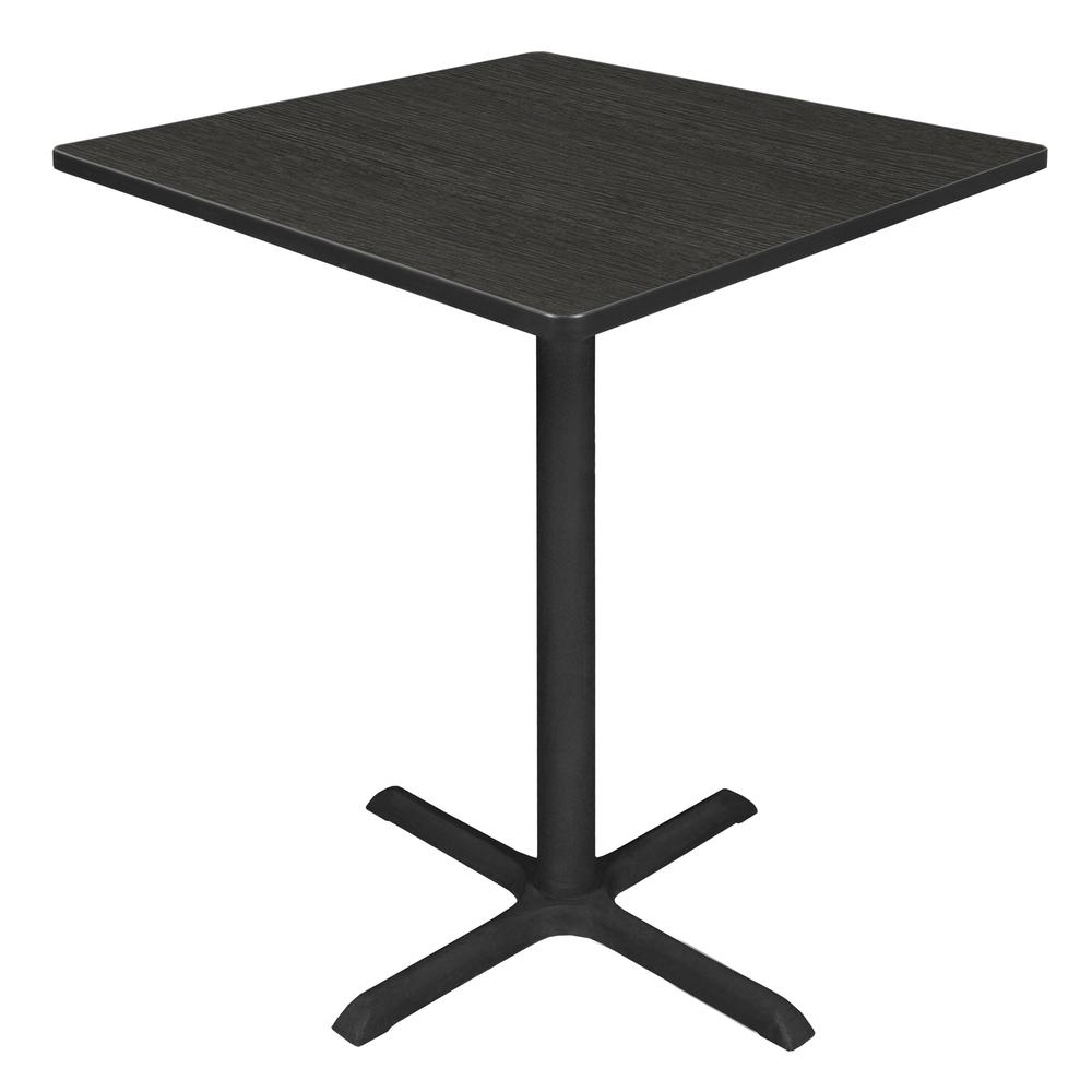 Cain 36" Square Cafe Table- Ash Grey. Picture 1