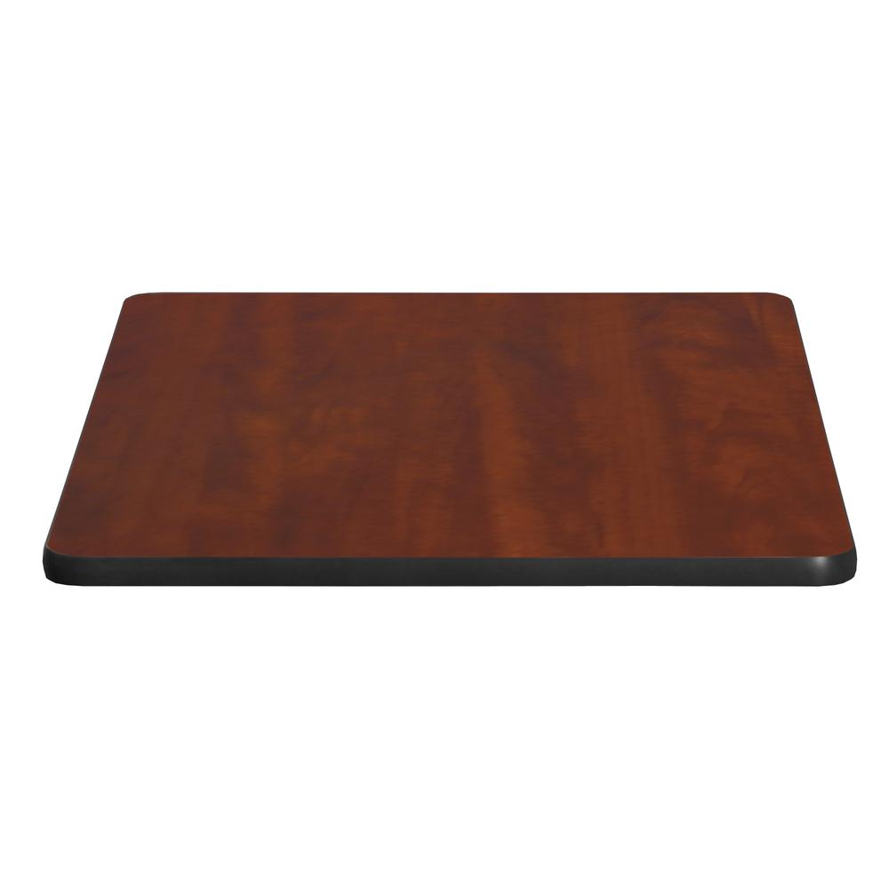 18.5" x 26" Standard Rectangle Table Top- Cherry/ Maple. Picture 5